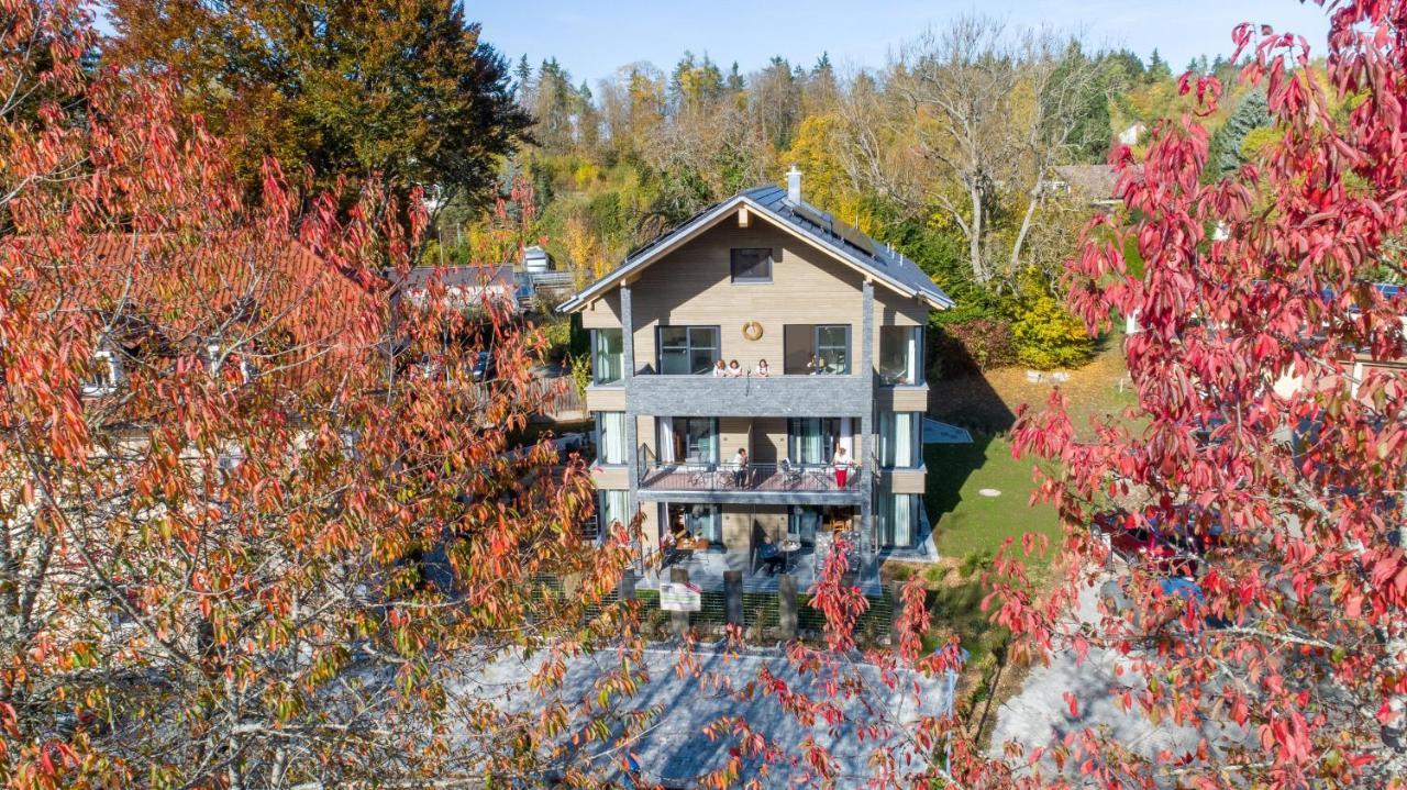 Invita Natur-Chalets Penthouse - Familienurlaub Im Schwarzwald - 240Qm Bad Dürrheim Kültér fotó